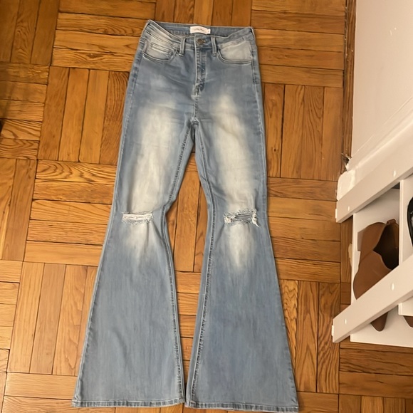 jelly jeans Jeans Brand New Jeans Never Worn Bell Flaired Bottom